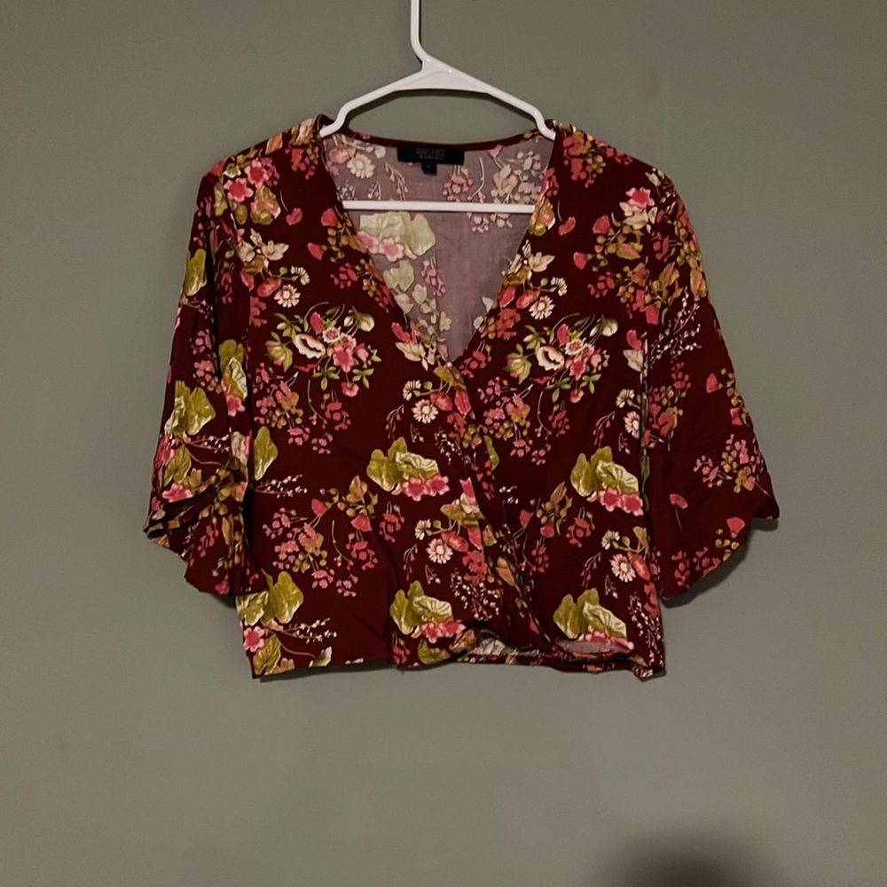 Flower print top